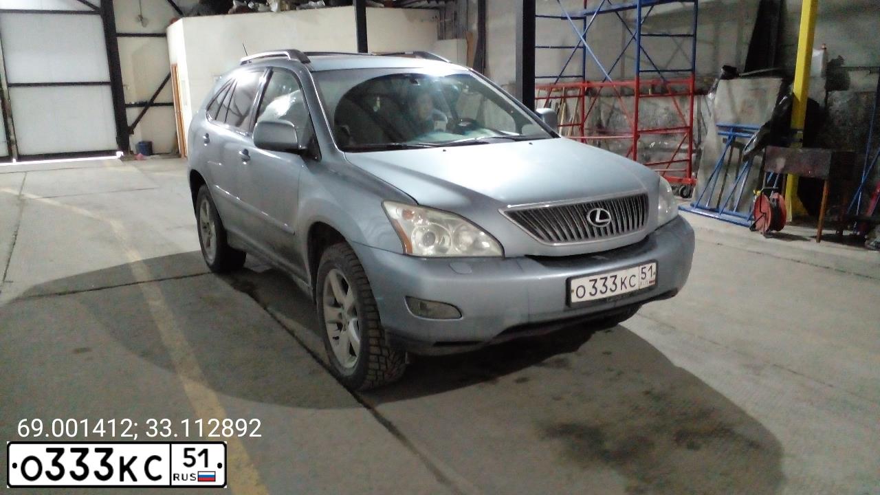 Фото автомобиля HONDA PILOT, 2008 — госномер О551ЕУ51. Цвет: ЧЕРНЫЙ