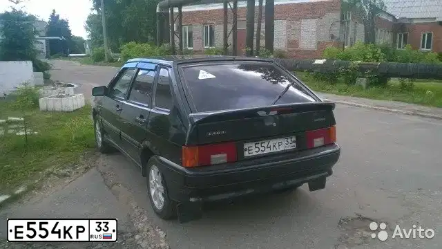 Фото автомобиля LADA 2114 SAMARA, 2008 — госномер Р734МТ750. Цвет: ЧЕРНЫЙ