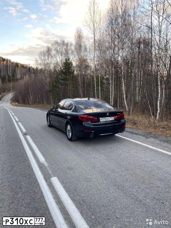 Фото автомобиля BMW 520D, 2017 — госномер С393ВР196. Цвет: ЧЕРНЫЙ