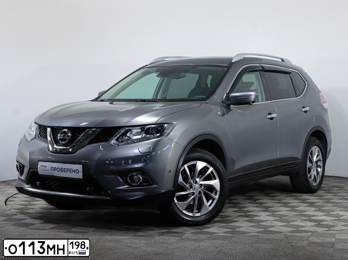 Фото автомобиля NISSAN X-TRAIL, 2018 — госномер С783ЕВ198. Цвет: СЕРЫЙ