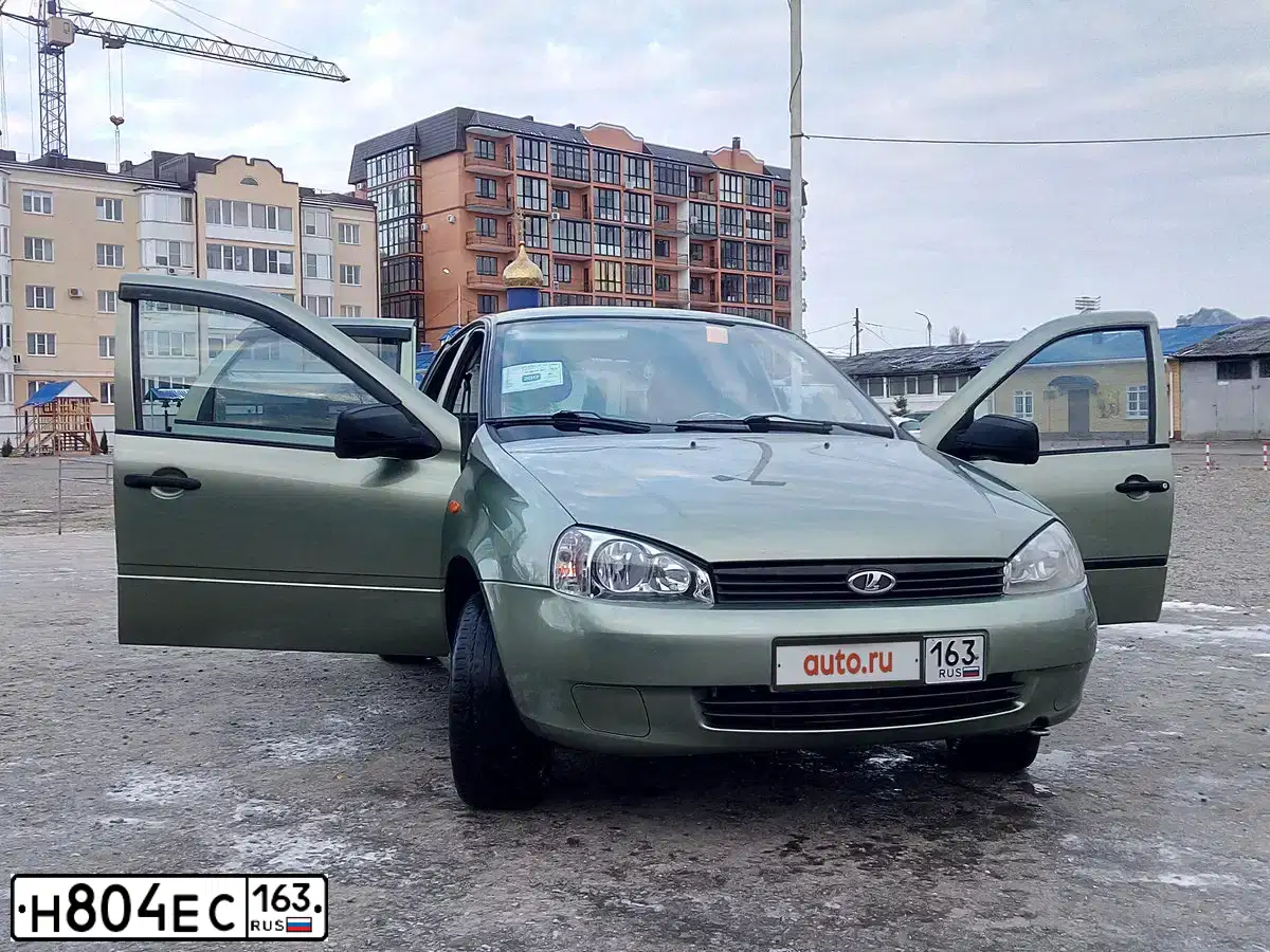 Фото автомобиля LADA 1118 KALINA, 2011 — госномер Н962МХ15. Цвет: СВЕТЛО-ЗЕЛЕНЫЙ