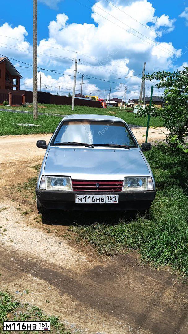 Фото автомобиля LADA 2109 SAMARA, 1998 — госномер Н056АР180. Цвет: серебристо голубой