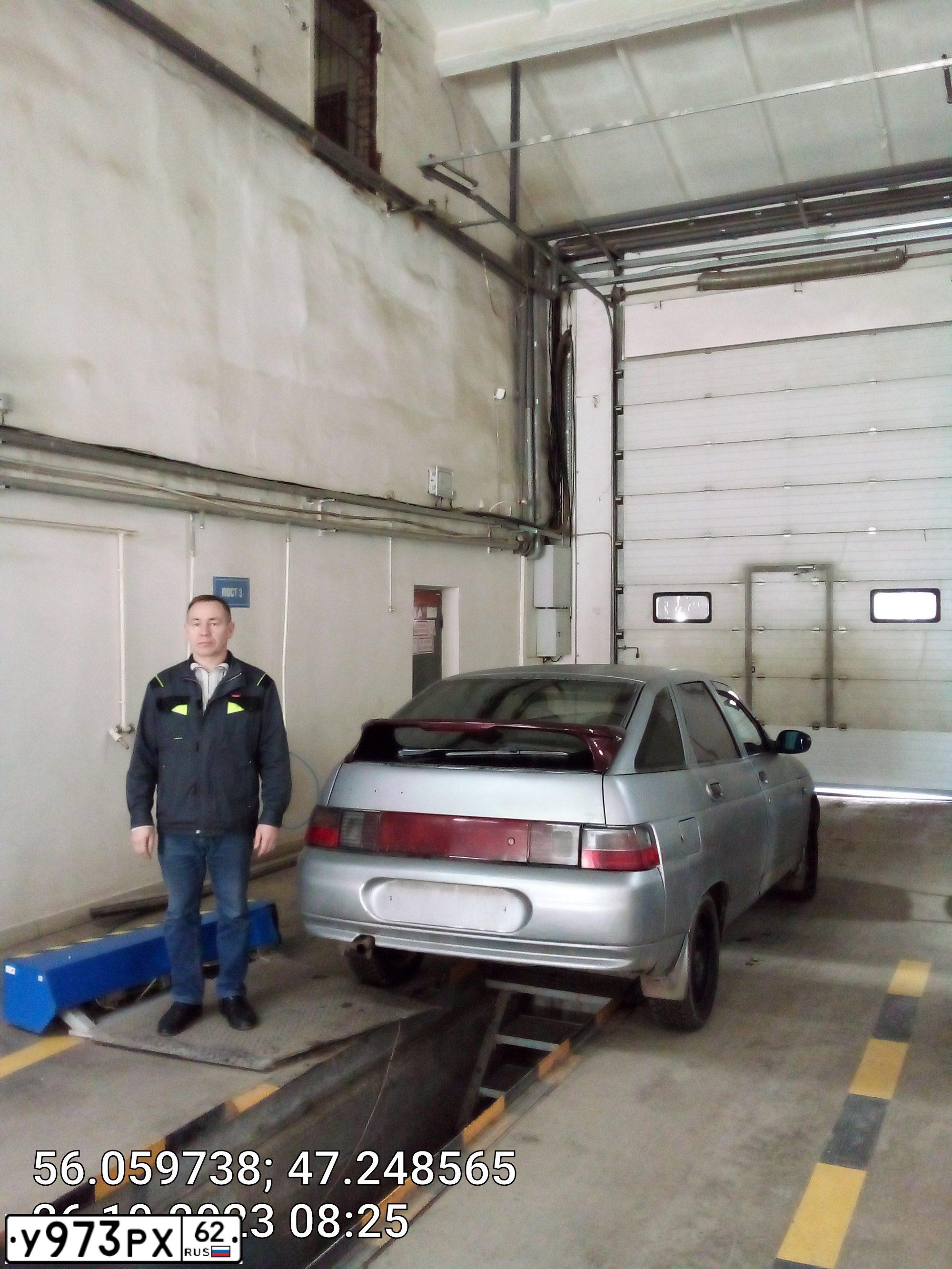 Фото автомобиля LADA 2112, 2004 — госномер К978НМ62. Цвет: СРЕДНИЙ СЕРО-ЗЕЛЕН МЕТ