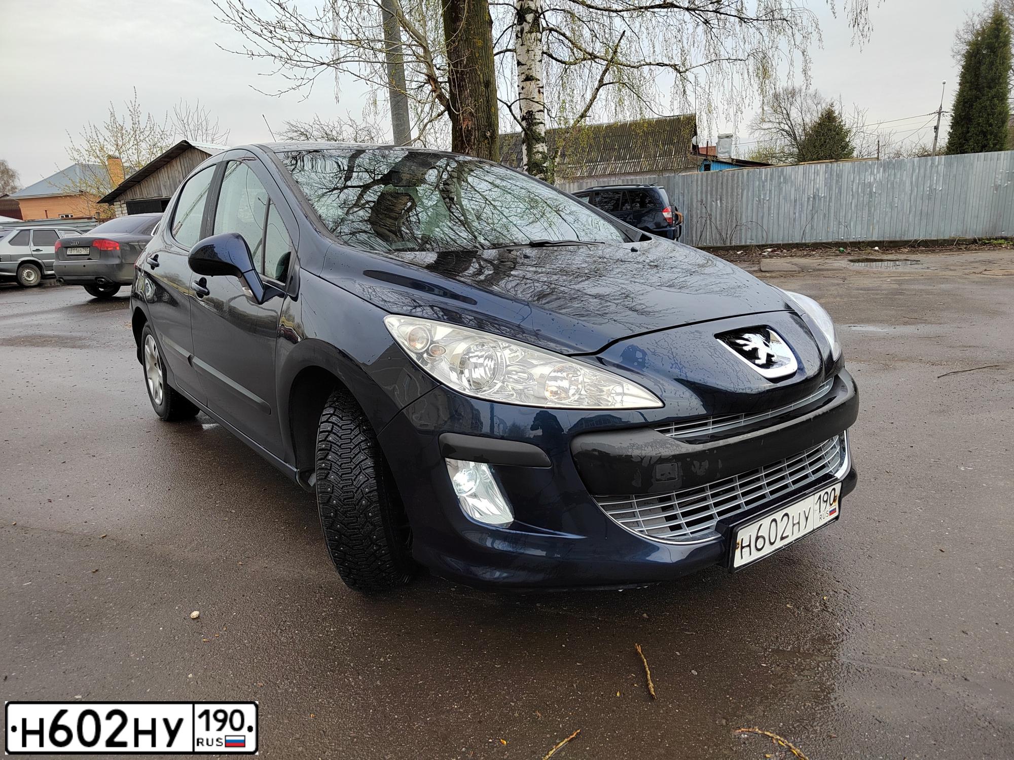 Фото автомобиля PEUGEOT 308, 2011 — госномер М191УВ790. Цвет: СИНИЙ ТЕМНЫЙ