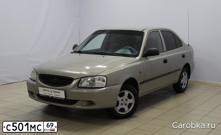 Фото автомобиля TAGAZ ACCENT, 2008 — госномер С501МС69. Цвет: СВЕТЛО-БЕЖЕВЫЙ