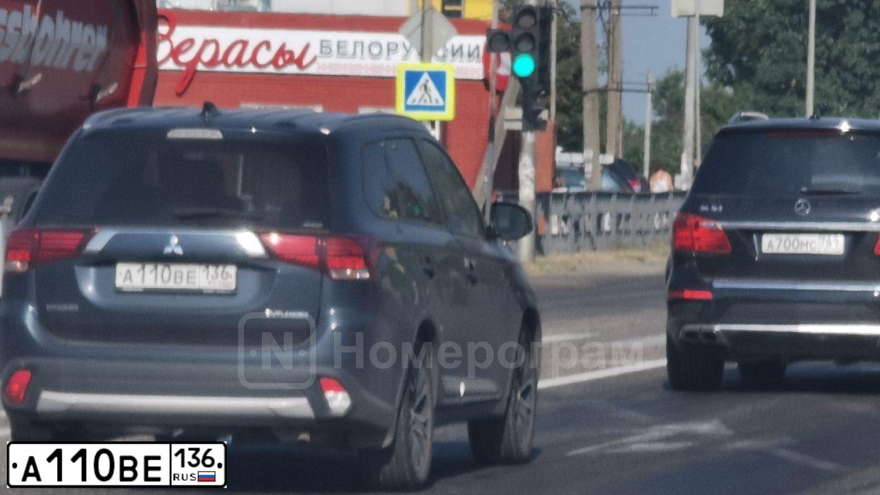 Фото автомобиля MITSUBISHI OUTLANDER, 2018 — госномер А110ВЕ136