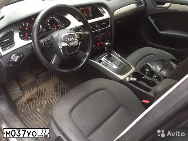 Фото автомобиля AUDI A4, 2009 — госномер Р035СС69. Цвет: ЧЕРНЫЙ