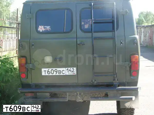 Фото автомобиля UAZ 3962, 2013 — госномер Т609ВС142. Цвет: ЗАЩИТНЫЙ