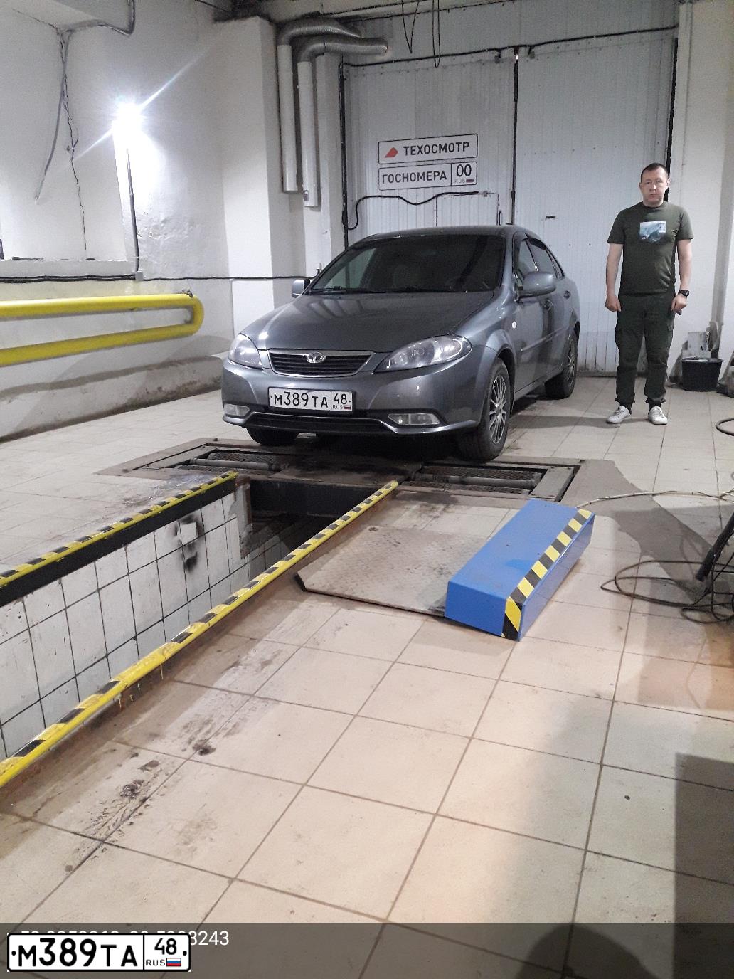 Фото автомобиля DAEWOO GENTRA, 2014 — госномер Х233ТТ62. Цвет: ТЕМНО - СЕРЫЙ