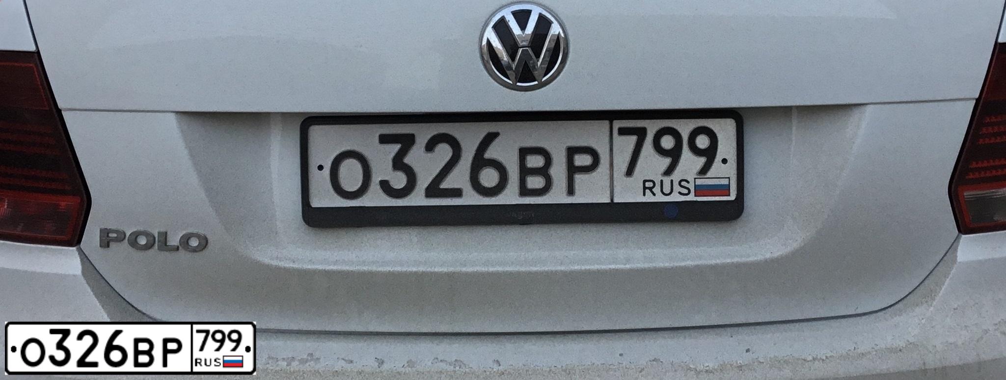 Фото автомобиля VOLKSWAGEN POLO, 2017 — госномер К435КА774. Цвет: Белый