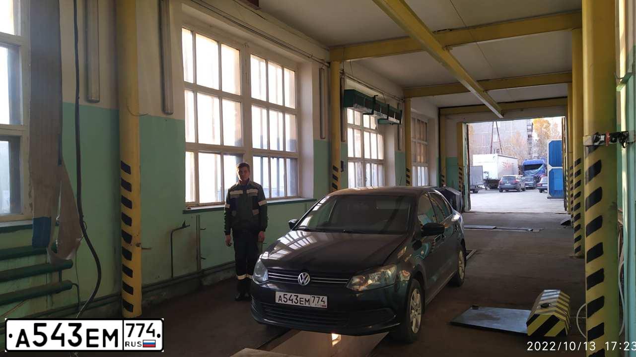 Фото автомобиля VOLKSWAGEN POLO, 2013 — госномер С433РР116. Цвет: ЧЕРНЫЙ