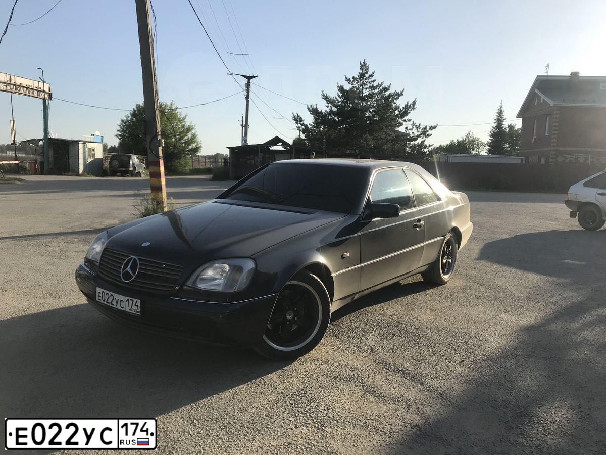 Фото автомобиля МЕРСЕДЕС-БЕНЦ CL420, 1996 — госномер Т876ВТ323. Цвет: ТЕМНО СИНИЙ