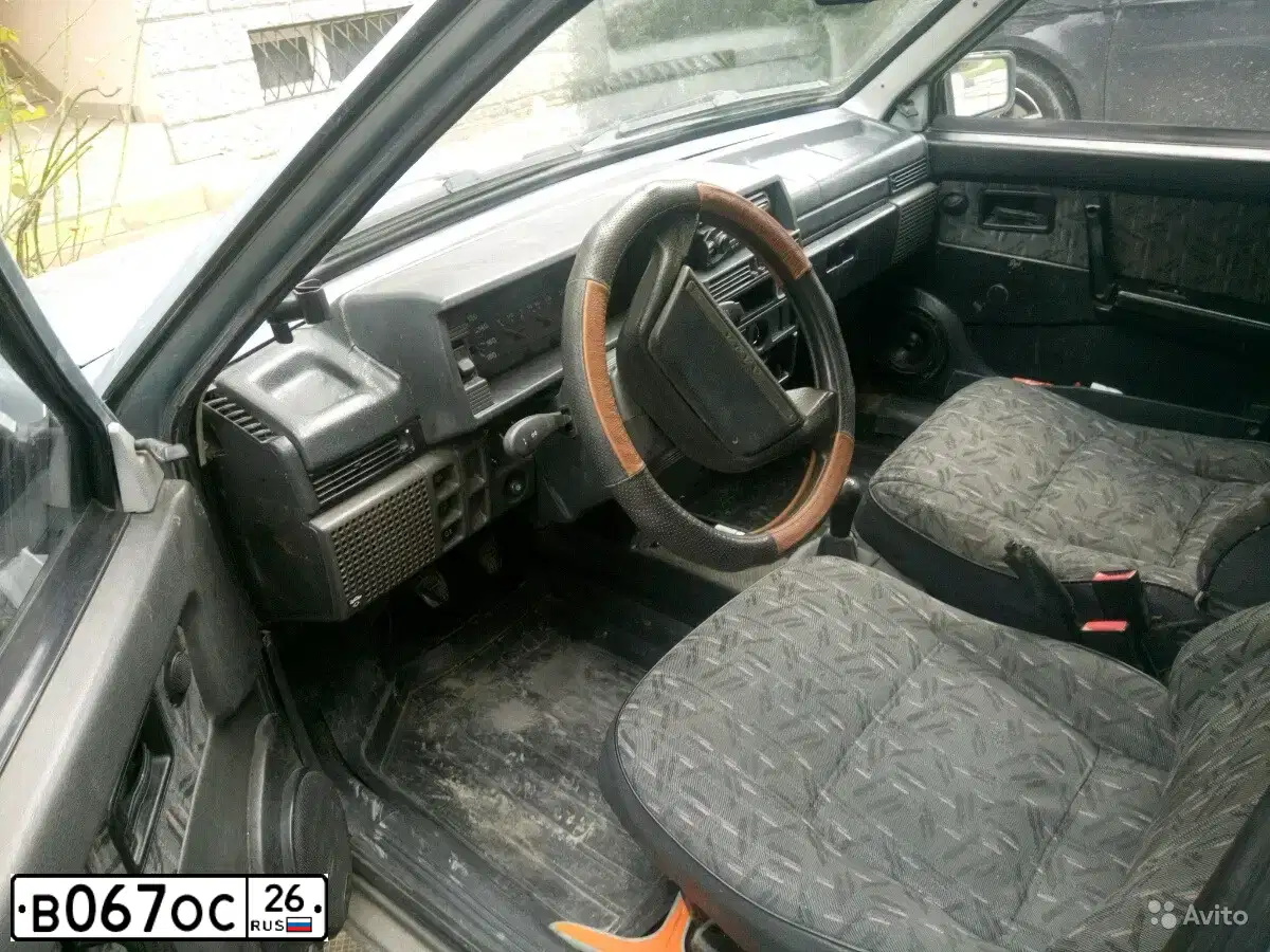 Фото автомобиля LADA 2109 SAMARA, 1998 — госномер М417ВК82. Цвет: голубой