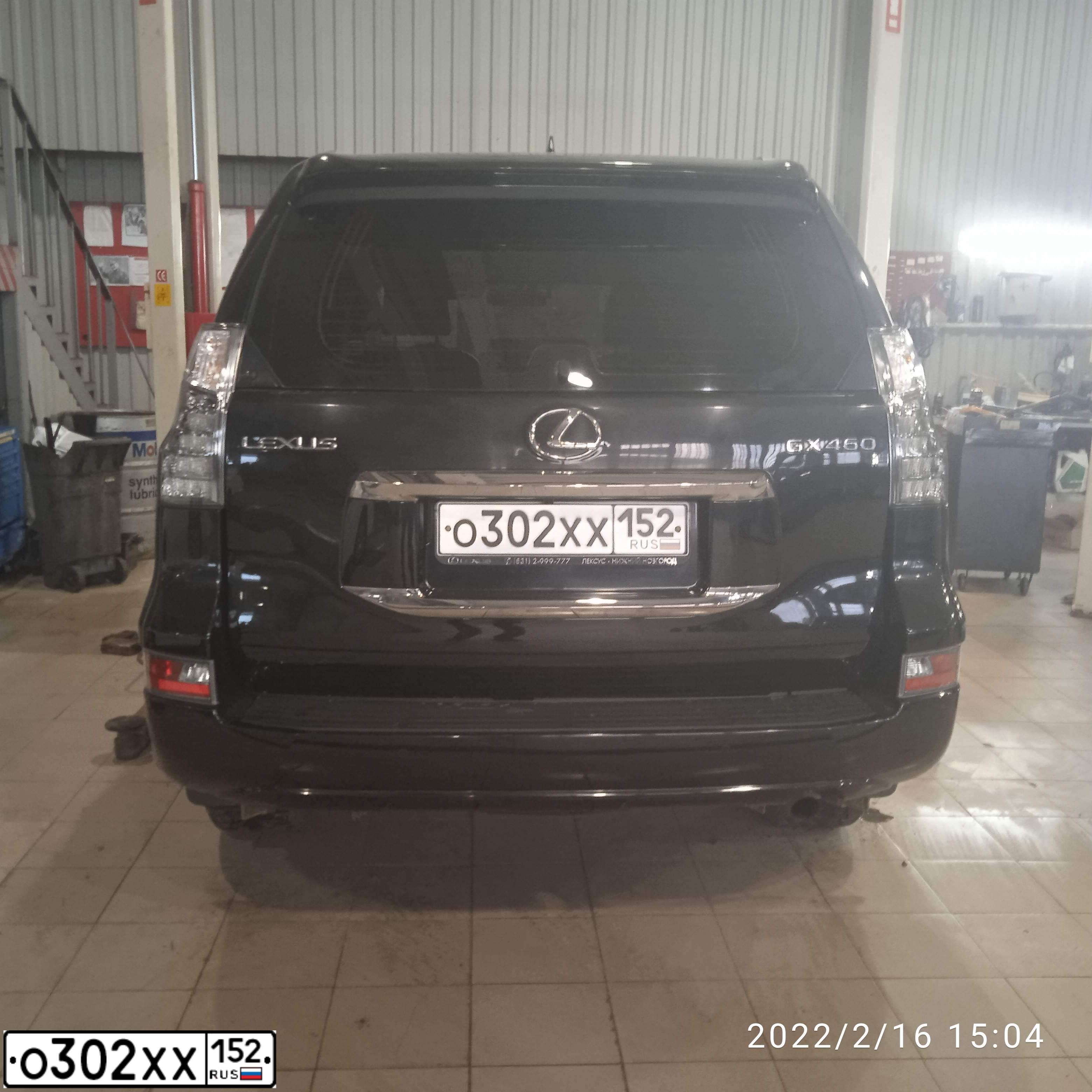 Фото автомобиля LEXUS GX, 2017 — госномер М210ЕН774. Цвет: ЧЕРНЫЙ