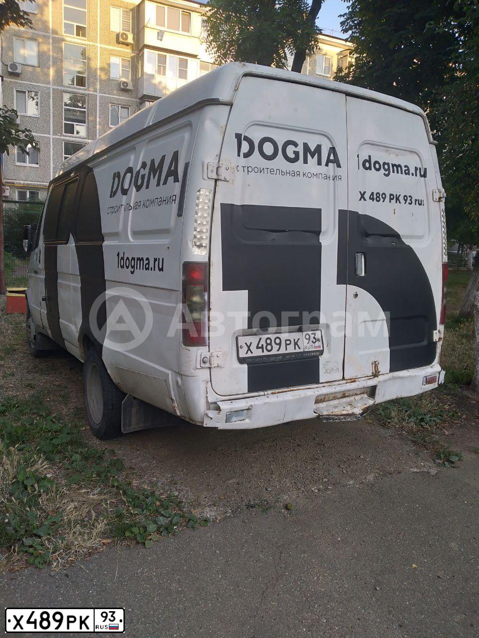 Фото автомобиля GAZ 2705, 2005 — госномер М811ТЕ193