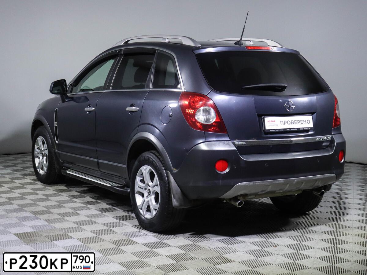 Фото автомобиля OPEL ANTARA, 2008 — госномер А511УС252. Цвет: СЕРЫЙ ТЕМНЫЙ