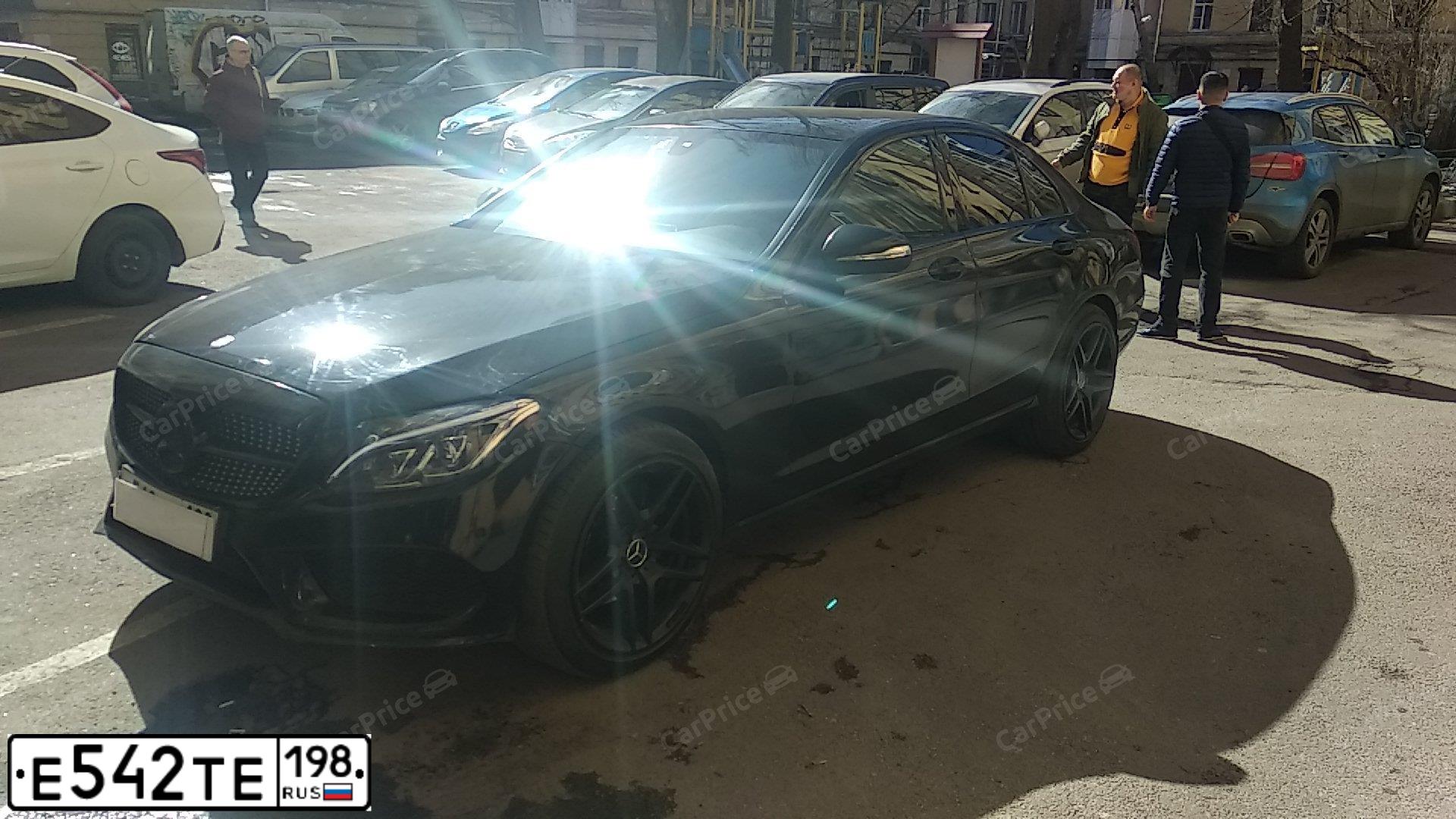 Фото автомобиля MERCEDES C-KLASSE, 2015 — госномер Е542ТЕ198