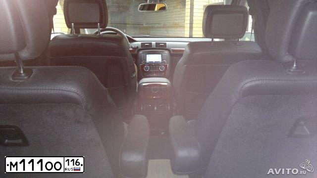 Фото автомобиля MERCEDES R-KLASSE, 2007 — госномер М111ОО116. Цвет: СЕРЕБРИСТЫЙ