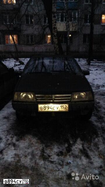 Фото автомобиля LADA 2109 SAMARA, 1997 — госномер Х245ЕВ52. Цвет: ЧЕРНЫЙ