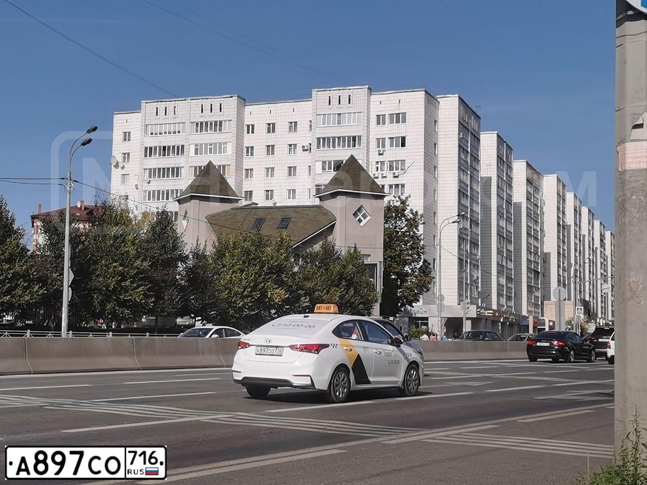 Фото автомобиля HYUNDAI SOLARIS, 2018 — госномер А897СО716. Цвет: Белый