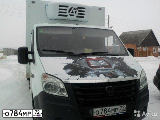 Фото автомобиля GAZ EL NEXT, 2013 — госномер О784МР72. Цвет: БЕЛЫЙ