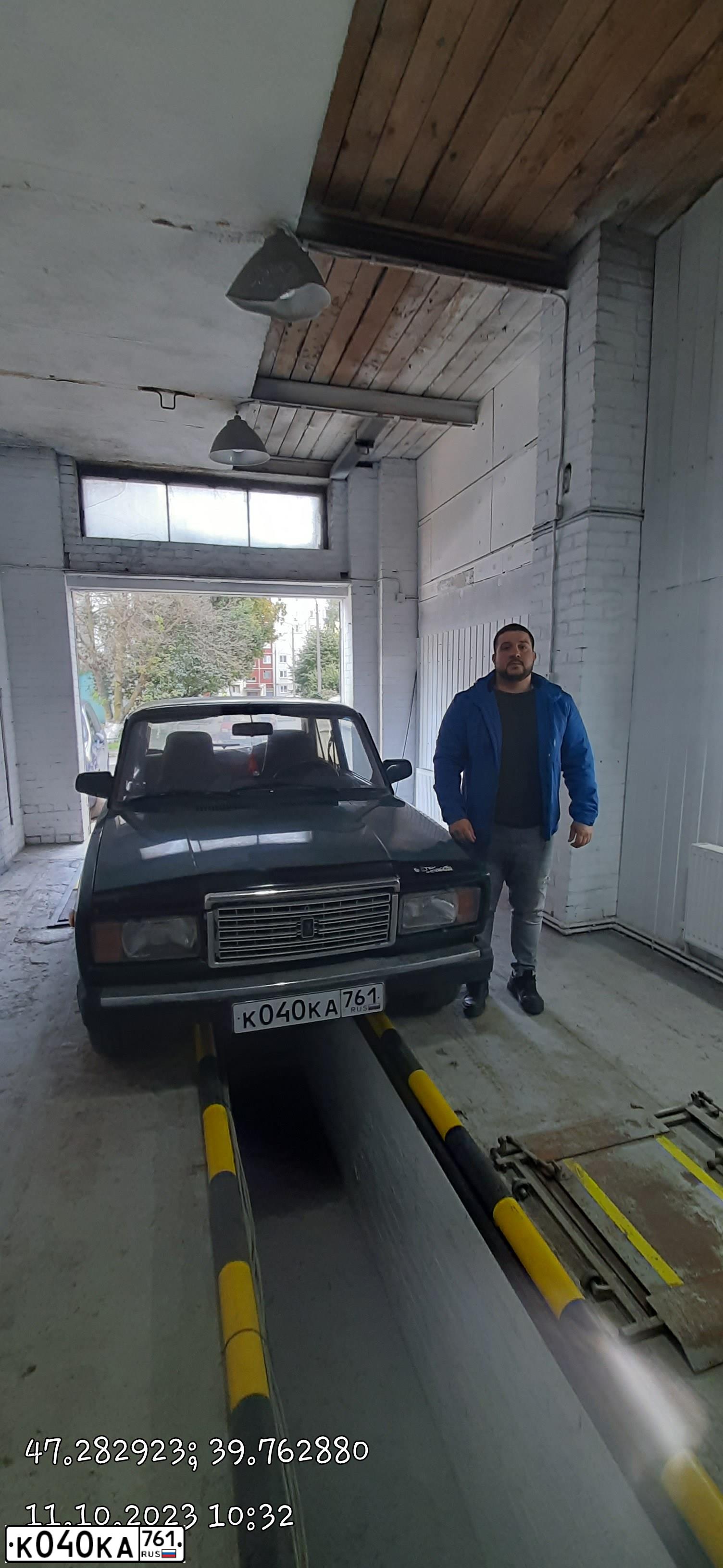 Фото автомобиля LADA 2107 LADA, 1999 — госномер К040КА761