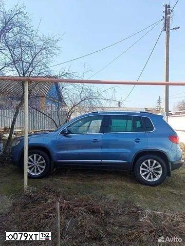 Фото автомобиля VOLKSWAGEN TIGUAN, 2011 — госномер В484ТТ43