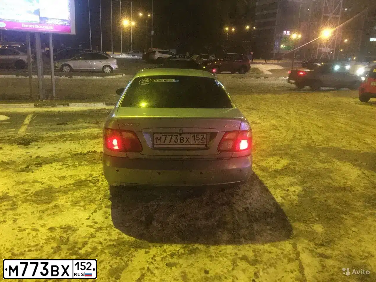 Фото автомобиля NISSAN ALMERA, 2004 — госномер М773ВХ152. Цвет: ГОЛУБОЙ