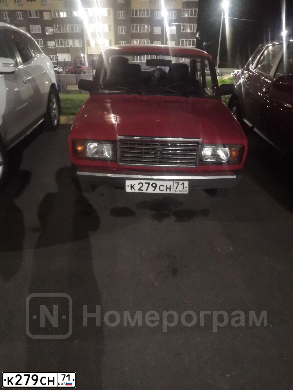 Фото автомобиля LADA 2107, 1997 — госномер У870РУ71