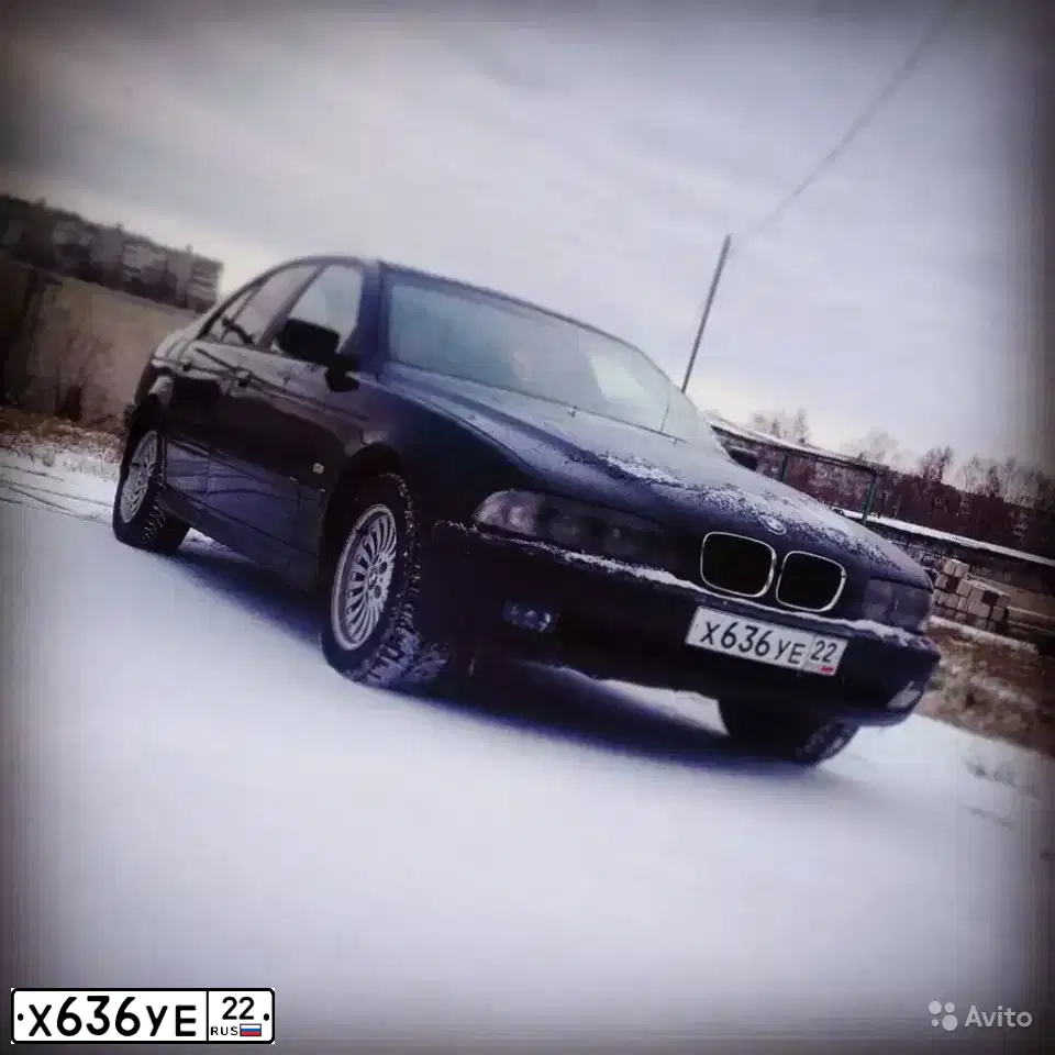 Фото автомобиля БМВ 525 TDS, 1998 — госномер С313РС89. Цвет: ЧЕРНЫЙ