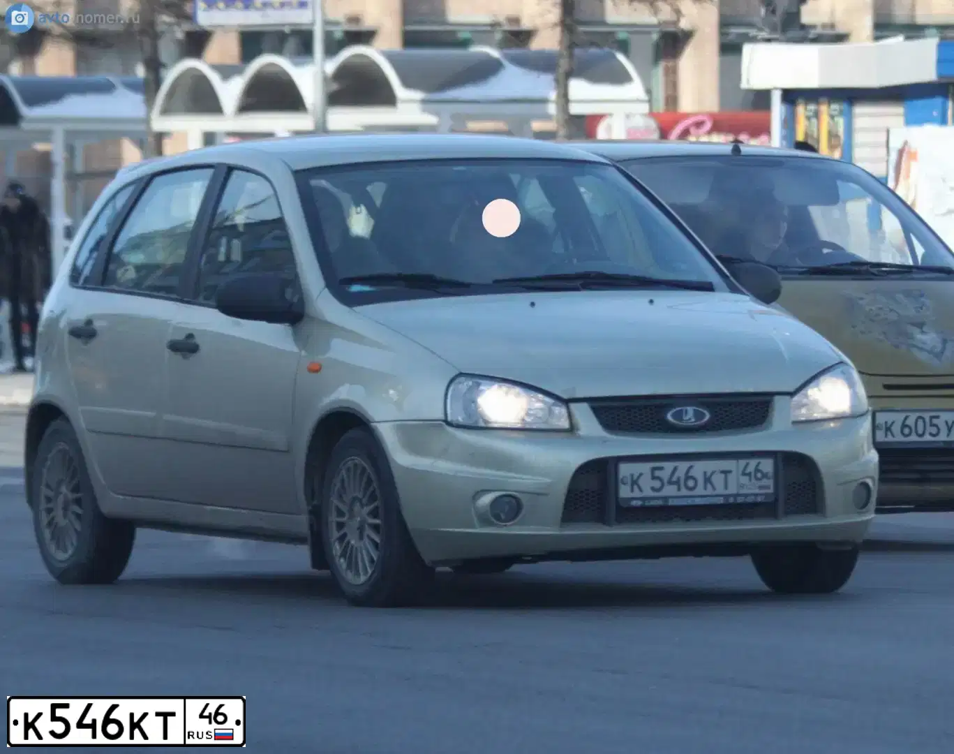 Фото автомобиля LADA KALINA, 2008 — госномер Т349ВК797. Цвет: БЕЛО-ЖЕЛТЫЙ ПЕРЛАМУТРОВЫЙ