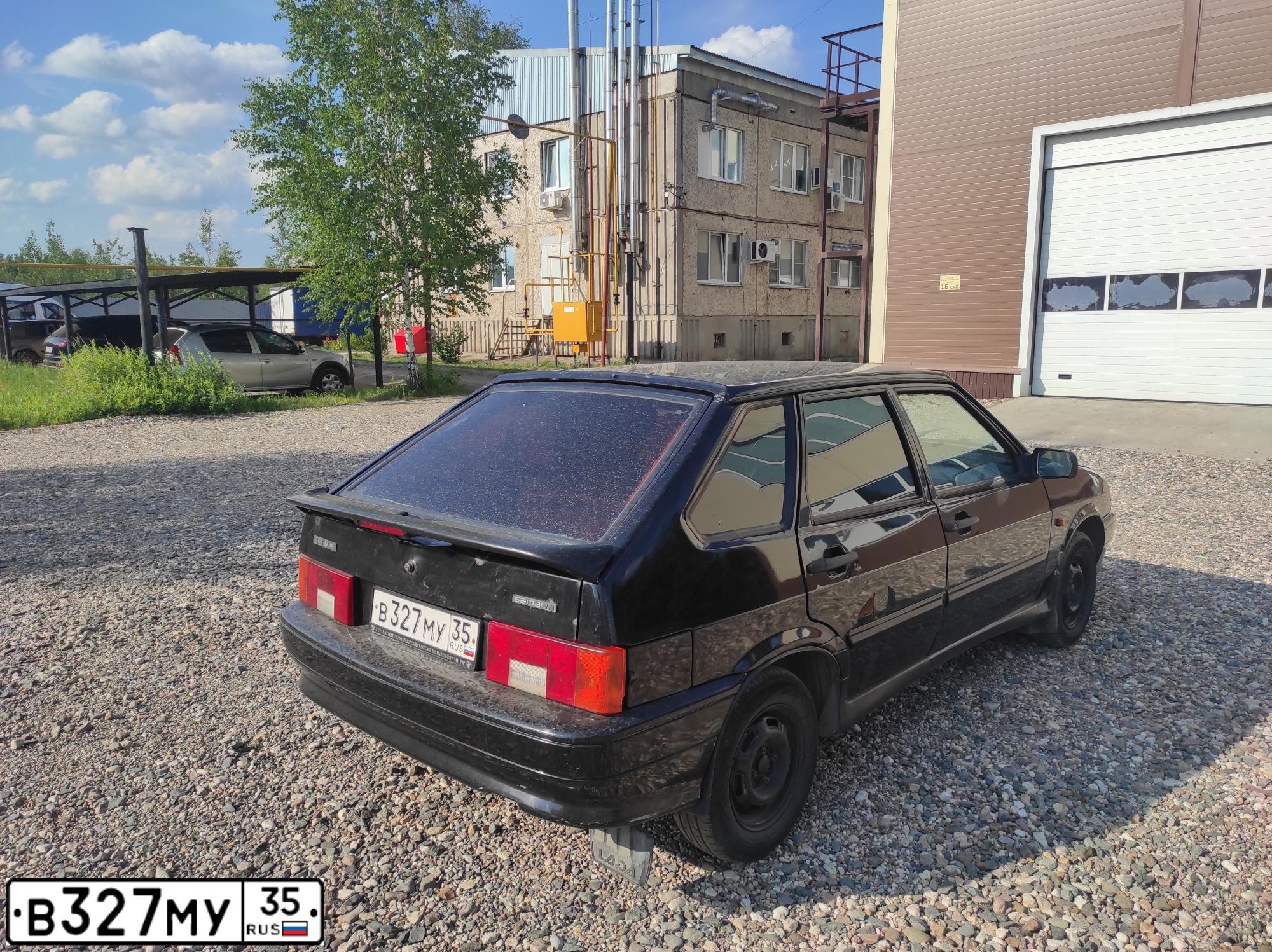 Фото автомобиля LADA 2114, 2009 — госномер Р620АУ44. Цвет: СИНЕ-ЧЕРНЫЙ