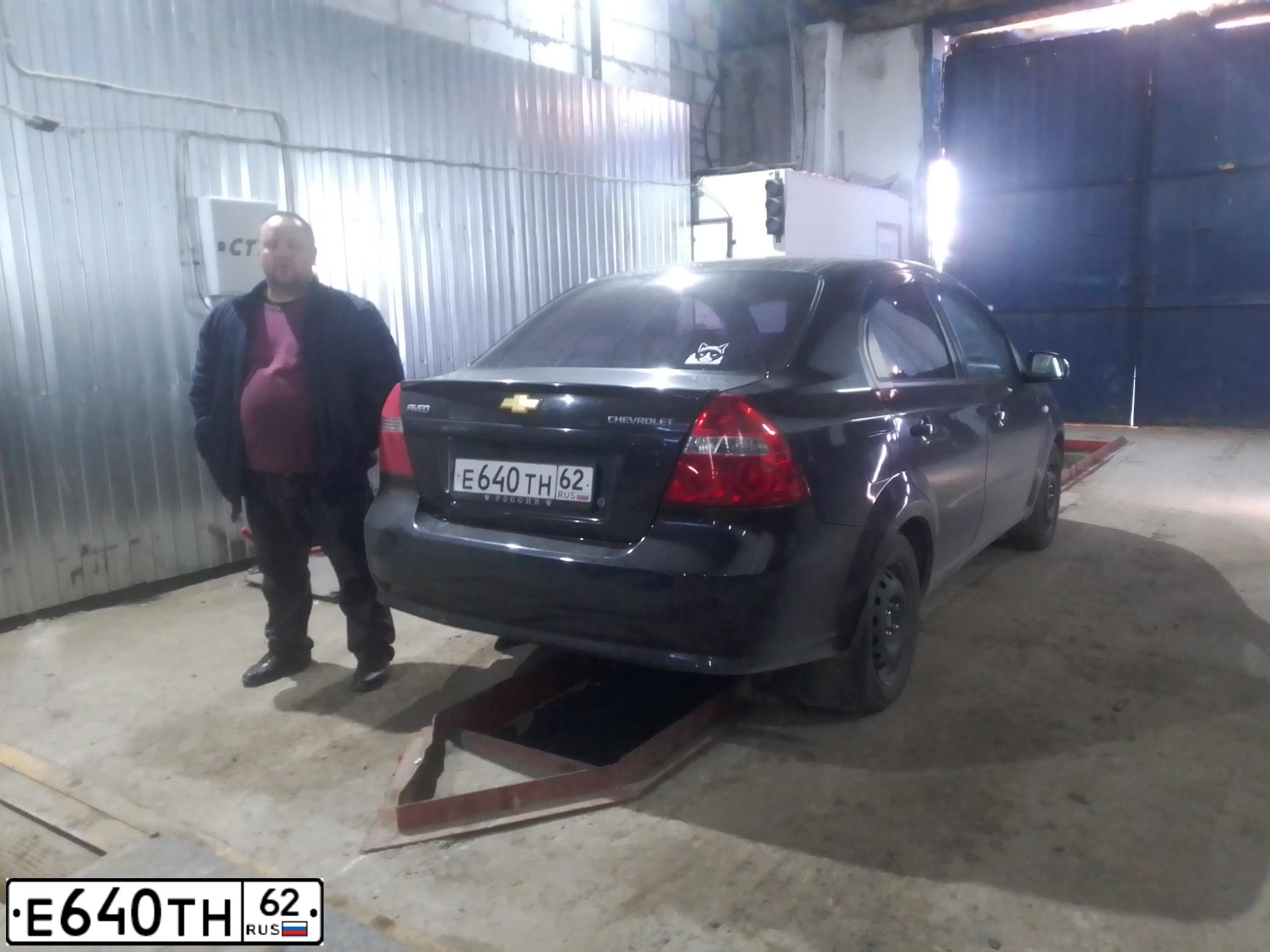 Фото автомобиля CHEVROLET AVEO, 2006 — госномер М515РР71. Цвет: ЧЕРНЫЙ