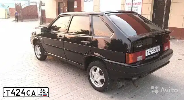 Фото автомобиля LADA 2114 SAMARA, 2010 — госномер С621ВА761. Цвет: Сине-Черный