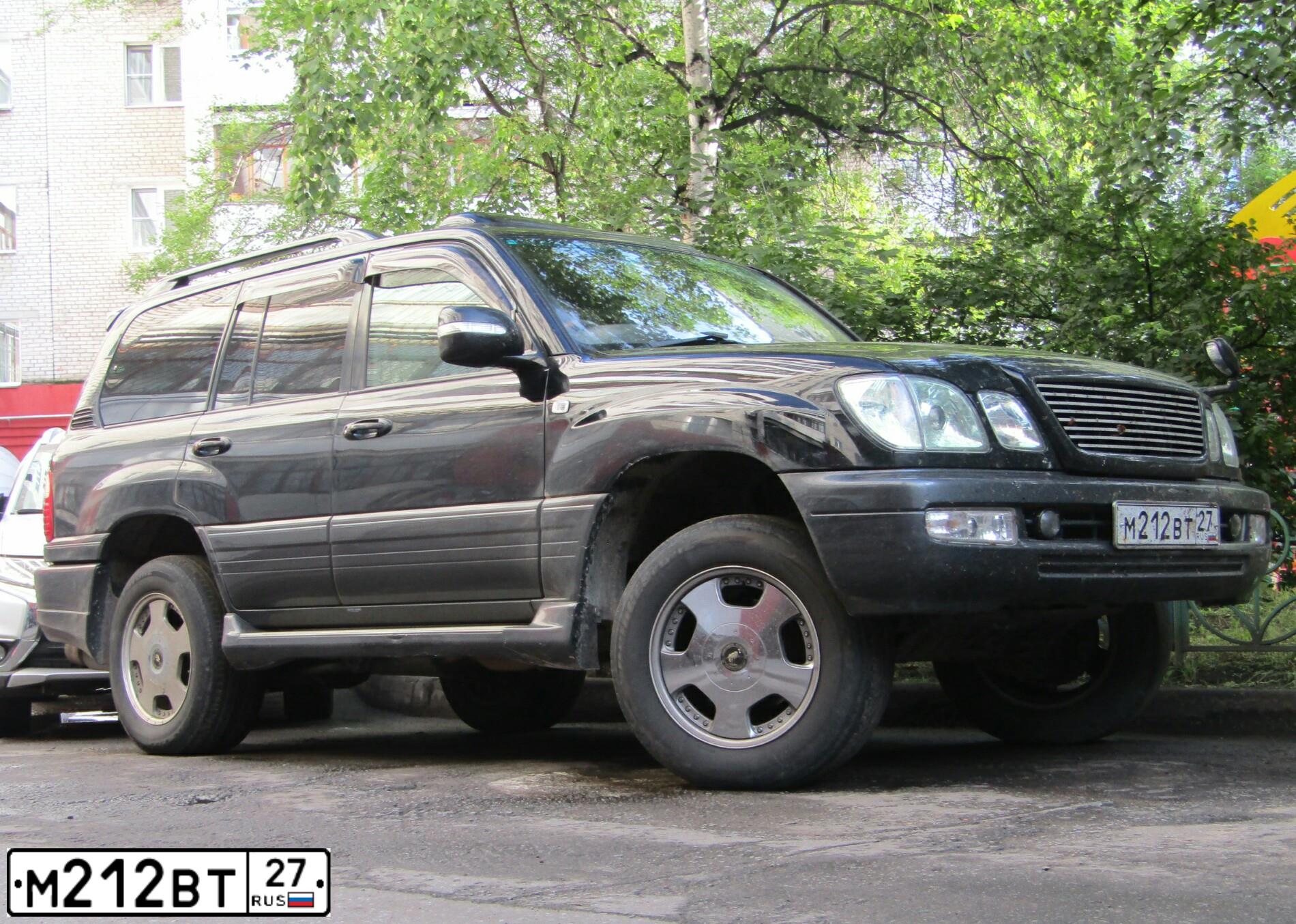 Фото автомобиля ТОЙОТА ЛЕНД КРУЗЕР СУGNUS ТОЙОТА ЛЕНД КРУЗЕР СУGNUS, 2004 — госномер М212ВТ27