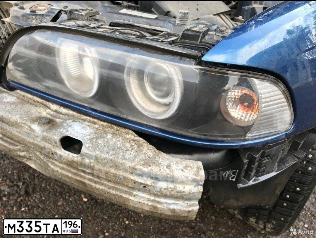 Фото автомобиля BMW SERIE 5, 2002 — госномер А294ЕР159. Цвет: синий