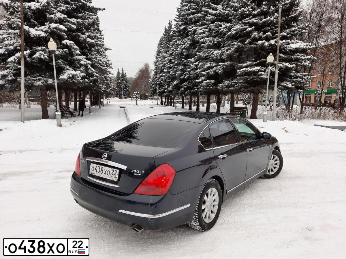 Фото автомобиля NISSAN TEANA, 2007 — госномер М670КУ142. Цвет: ЧЕРНЫЙ