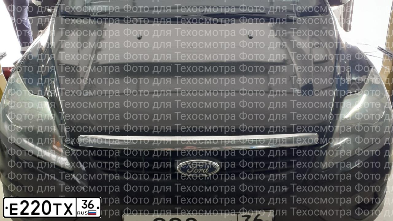 Фото автомобиля FORD FOCUS, 2008 — госномер Е220ТХ36. Цвет: ЧЕРНЫЙ