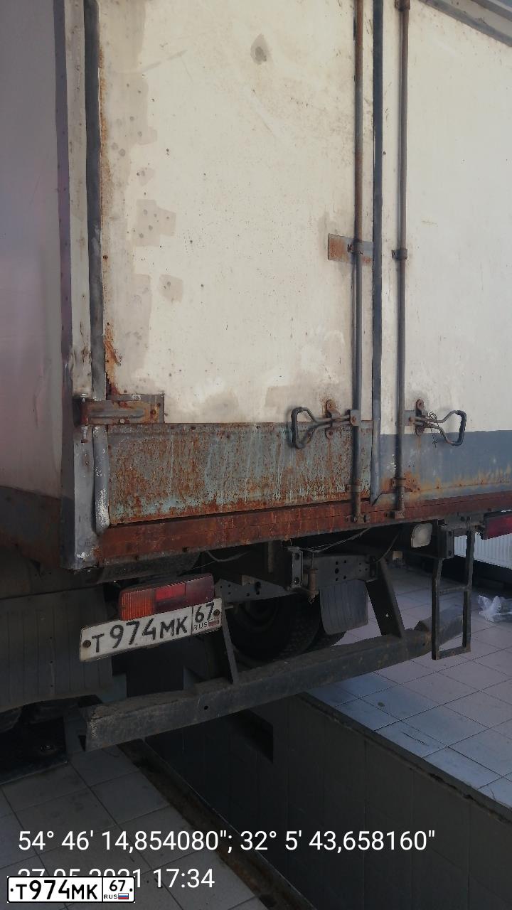 Фото автомобиля GAZ 3309, 2010 — госномер С771ВУ550. Цвет: Белый