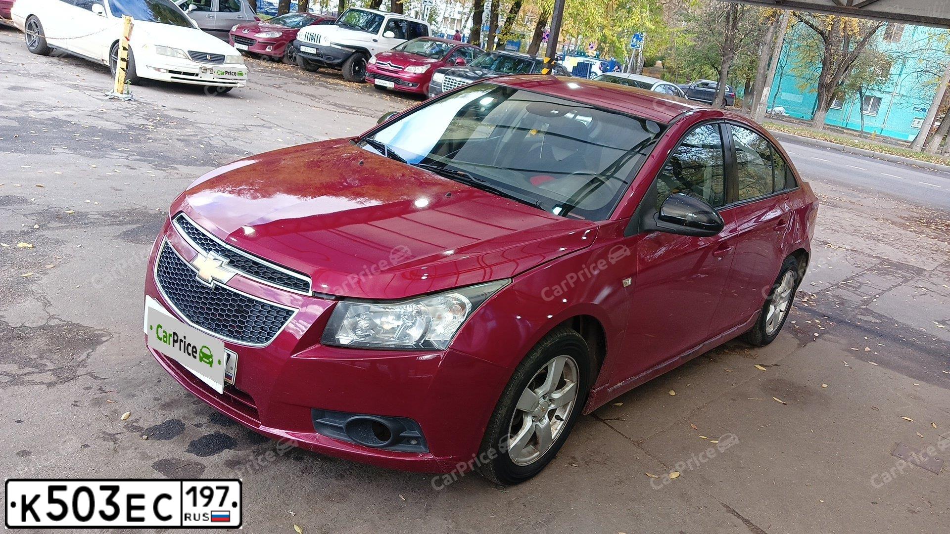 Фото автомобиля CHEVROLET CRUZE, 2010 — госномер Н219РВ761