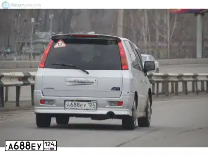 Фото автомобиля MITSUBISHI RVR, 1998 — госномер К644СВ124