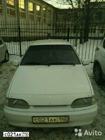 Фото автомобиля LADA 2114 SAMARA, 2010 — госномер О738УК60. Цвет: Белый