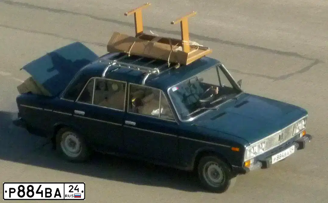 Фото автомобиля LADA 2106, 1996 — госномер Р884ВА24. Цвет: ЗЕЛЕНЫЙ