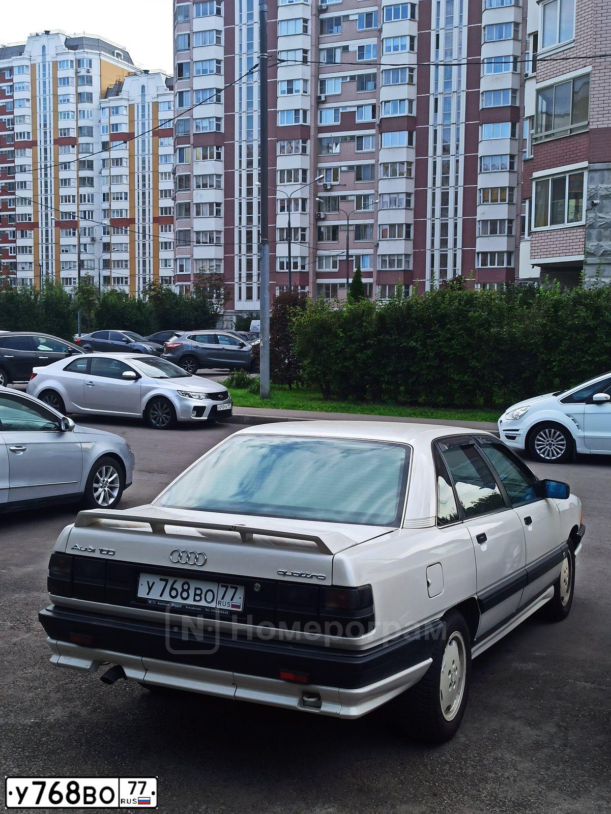 Фото автомобиля AUDI 100, 1989 — госномер К112УС790