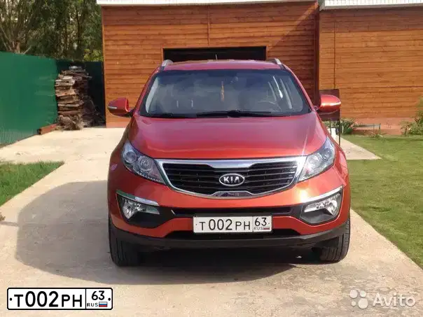 Фото автомобиля KIA SORENTO, 2007 — госномер К711КО763. Цвет: Серебристый
