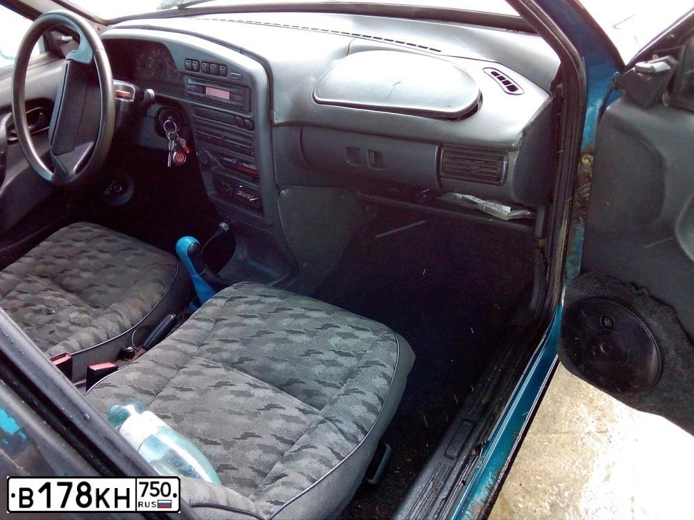 Фото автомобиля LADA 2109 SAMARA, 1997 — госномер У418ВХ750. Цвет: АКВАМАРИН