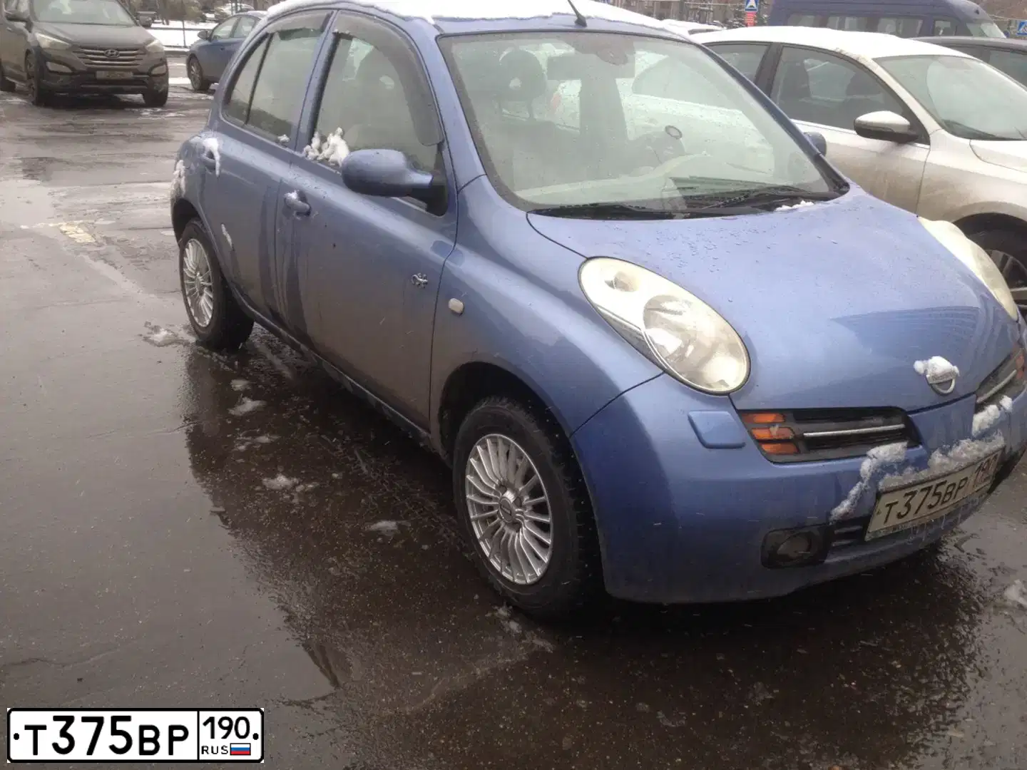 Фото автомобиля MAZDA 5, 2007 — госномер Т375ВР190. Цвет: ТЕМНО-СИНИЙ