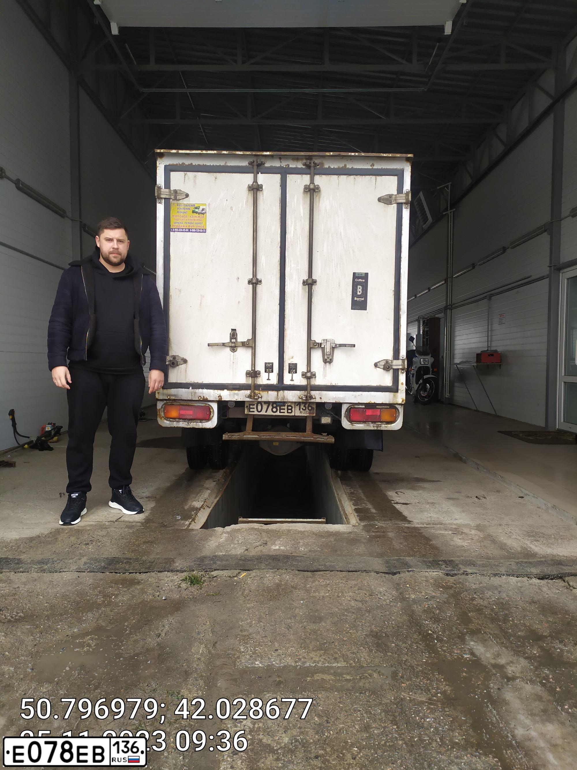 Фото автомобиля HYUNDAI PORTER, 2008 — госномер М787ОТ797. Цвет: Белый