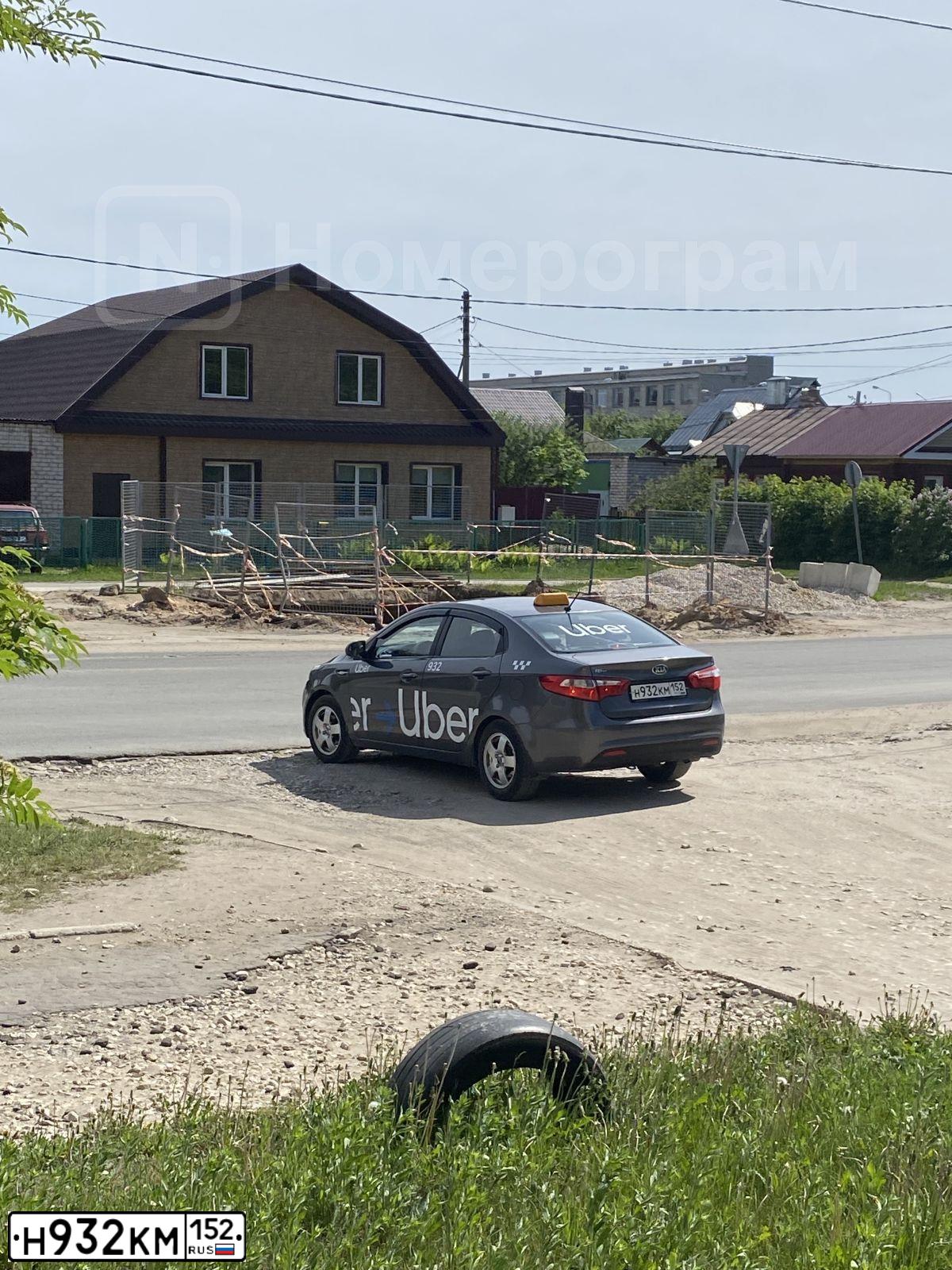 Фото автомобиля KIA RIO, 2014 — госномер Т599УТ152. Цвет: ТЕМНО-СЕРЫЙ