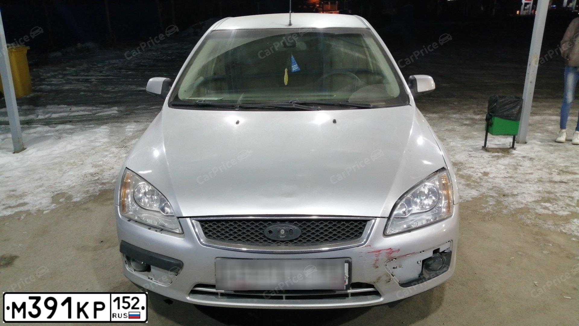 Фото автомобиля FORD FOCUS, 2007 — госномер М391КР152. Цвет: СЕРЕБРИСТЫЙ